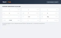 Captures d'écran de SmartType 4