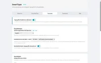 Screenshots von SmartType 7