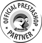 Badge officiel des agences web partenaires de PrestaShop